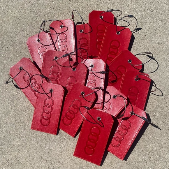 Audi Luggage Bag Tags Set of 3 - Picture 10 of 10